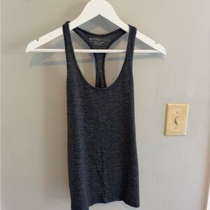Beyond Yoga Dark Charcoal Heather Racerback Tank